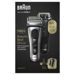 Braun Series 9 Pro+ 9577CC Wet & Dry Shaver with Power Case 6-in-1 SmartCare center
