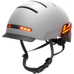 LIVALL BH51T Neo Smart Helmet Sandstone Grey Large one fit all 57-61cm Automatic Sensor Lighting, Remote Turn Signal, Front Lights/ Brake Alarm Light