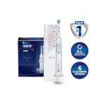 Oral-B Genius AI 10000 Electric Toothbrush (White) with Artificial Intelligence, Artificial Intelligence recognizes your brushing style, for your best results every day. Removes 100% more plaque