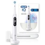 Oral-B iO Series 7 Electric Toothbrush (white) with charging stand and  travel case
