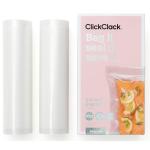 ClickClack CVS022B Equip Vacuum Sealer Twin Rolls (22cm x 5m)