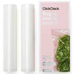 ClickClack CVS028B Equip Vacuum Sealer Twin Rolls (28cm x 5m)