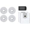 EcoVacs DKT070194 Antibacterial Filter*1pc Antibacterial Dust Bag*2pcs; Washable Mopping Pad *4pcs Fit for T50 PRO OMNI EcoVacs DKT070194 Antibacterial Filter*1pc Antibacterial Dust Bag*2pcs; Washable Mopping Pad *4pcs Fit for T50 PRO OMNI
