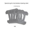 HUTT W8 Window Cleaning Cloth 4 Pces Microfiber Cloth SQ3 Cleaning Pad for Hutt W8 HUTT W8 Window Cleaning Cloth 4 Pces Microfiber Cloth SQ3 Cleaning Pad for Hutt W8