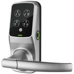 Lockly Secure Pro PGD628WSN Latch Smart Lock with Fingerprint, Bluetooth, Passcode Patent, Satin Nickel (Include WIFI and Sensor)