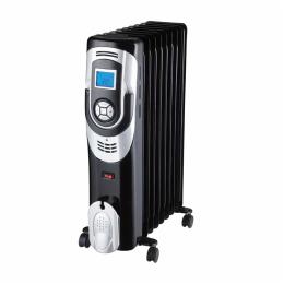 Olimpia Splendid Caldorad 9 2000W Oil Heater 9 Column Digital controls with LCD Display, 24h timer, Safety thermostat, Noiseless operation, Tip-over switch, comfort level thermostat.