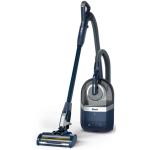 Shark Corded CZ250 Bagless Barrel Pet Vacuum With Multi-Flex 800W Wattage; 1.6L Dust Cup; Cord Length 9 Meter, Colour Of Navy and Silver