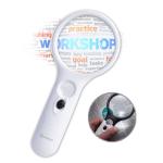 Sansai MIR-103 LED Magnifying Glass 11x8 cm White