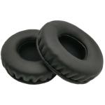 Replacement Panasonic HT161/HT160 Headset Cushions Ear pads size:46 mm*25 mm -Black Leather