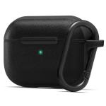 Spigen Cyrill Apple Airpods Pro (2nd Gen) Vegan Leather Case - Kajuk Black - Compatible with Airpods Pro (2nd Generation Only)