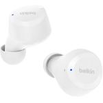 Belkin SoundForm Bolt True Wireless In-Ear Headphones - White IPX4 Sweat & Water Resistant - Easy touch controls - Bluetooth 5.2 - Up to 9 Hours Battery Life / 28 Hours Total with Charging Case - 2 Year Warranty