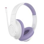 Belkin SoundForm Inspire Wireless Over-ear Headset for Kids - Lavender Volume Limited - Flip-up Boom Microphone - Up to 35 Hours Battery Life with USB-C fast charging - 2 Years Warranty