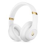 Beats Studio3 Wireless Over-Ear Noise Cancelling Headphones - White Pure ANC - Up to 22 Hours of Battery Life