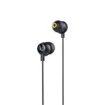 Infinity by Harman WYND 220 Wired In-Ear Headphones with Mic - Black 1-Button Remote - 3.5mm Jack - Infinity Deep Bass Sound - Tangle-free Cable