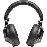 JBL CLUB ONE Wireless Over-Ear Noise Cancelling DJ Headphones - Black - Premium leather & metal design, Rugged & durable, JBL Pro sound with 40mm drivers, Dual AUX, Foldable with included travel case
