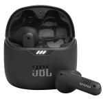 JBL Tune Flex Open-fit True Wireless Noise Cancelling Earbuds - Black 4-mic clear calls - JBL Headphones App - IP54 - Bluetooth 5.3 - Up to 6 Hours Battery Life / 32 Hours Total with Charging Case (ANC on)