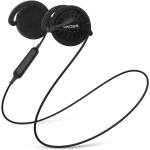 Koss KSC35 Wireless Open-Backed Ear Clip Headphones Unique Ear Clip Design - In-Line Mic & Remote - 6+ Hours of Playback Per Charge - 2 Year Warranty