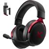 Mchose V9 Pro Tri-Mode Wireless Gaming Headset - Black Red