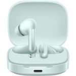 Xiaomi Redmi Buds 6 True Wireless Noise Cancelling In-Ear Headphones - Coral Green Dual drivers - Multipoint - Sound ID personalised audio - 360 degree surround sound - Xiaomi Earbuds App for iOS & Android - Up to 10hrs Playtime/42hrs with