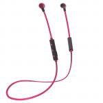 Moki FreeStyle Wireless In-Ear Headphones - Pink Bluetooth - Up to 5 Hours Battery Life