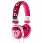 Moki Popper Headphones for Kids - Hearts 3