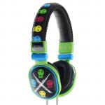 Moki Popper Headphones for Kids - Skull Black