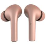 Moki MokiPods True Wireless In-Ear Headphones - Rose Gold Up to 2.5 Hours Battery Life / 12.5 Total with Charging Case