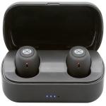 Moki MokiBuds Pro True Wireless In-Ear Headphones - Black ChargeDock - Rubberised - Easy Connect - Up to 3 Hours Battery Life