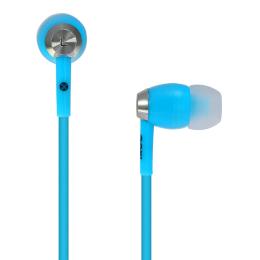 Moki Hyper Buds ACC-HPHB Wired In-Ear Headphones - Blue 3.5mm Jack