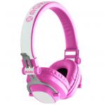 Moki Exo Wireless Bluetooth Headphones for Kids - Pink Bluetooth - Up to 6 Hours Battery Life