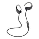 Moki Octane Wireless In-Ear Headphones - Grey Ear Hook Design - Bluetooth - Up to 5 Hours Battery Life