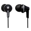 Panasonic HJE125E Wired In-Ear Headphones - Black Ergo Fit with 3 Size Earpads for Ultimate Comfort Panasonic HJE125E Wired In-Ear Headphones - Black Ergo Fit with 3 Size Earpads for Ultimate Comfort