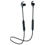 Promate HUSH Active Noise Cancelling - Black, IPX4 Sweat & Water Resistant, Earphones Secure-Fit Design, One-Touch Controls, 120mAh Battery Capacity, Up to 6 Hours Playing Time. Black Colour.