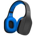 Promate Terra TERRA.BL Wireless Over-Ear Headphones - Blue 300mHa - Up to 10m Operating Distance - Integrated Microphone - Bluetooth - FM 87.5-108MHz - AUX Port - Built in On Ear Controller - Up to 10 Hours Battery Life