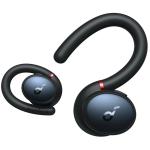 Soundcore by Anker Sport X10 True Wireless Noise Cancelling Workout Earbuds - Black Rotatable ear hooks - IPX7 sweat & water resistant - Up to 8hrs playback / 32hrs with charging case