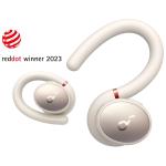 Soundcore by Anker Sport X10 True Wireless Noise Cancelling Workout Earbuds - Oat White Rotatable Ear Hooks - IPX7 Sweat & Water Resistant - Up to 8hrs Playback / 32hrs with Charging Case