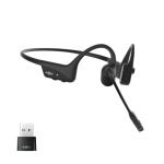 Shokz OpenComm2 UC (2nd Gen) Wireless Open-Ear Bone Conduction Stereo Business Headset - Black Includes Loop 110 USB-A Bluetooth Adapter - Bluetooth 5.1 - Multipoint - Up to 16 Hours Talk Time / 8 Hours Playback - 2 Years Warranty