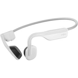 Shokz OpenMove Wireless Open-Ear Bone Conduction Lifestyle / Sports Headphones - White IP55 Water Resistant - Bluetooth 5.1 - PremiumPitch 2.0+ Technology - Up to 6 Hours Battery Life - 2 Years Warranty