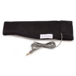 SleepPhones Classic - Large - Midnight Black Fleece Fabric - 3.5mm Jack - SC6BL-US