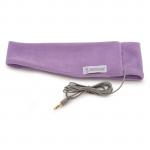 SleepPhones Classic - Large - Quiet Lavender Fleece Fabric - 3.5mm Jack - SC6LL-US