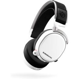 Steelseries Arctis Pro Wireless Gaming Headset - White, + Bluetooth for PS4 and PC, S1 Premium Speaker Drivers, Lightweight Design, On Ear Audio Controls, ClearCase Bidirectional Microphone