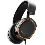 Steelseries Arctis 5 RGB 7.1 Surround Gaming Headset Black - 2019 Edition, RGB Illuminated Gaming Headset with DTS Headphone:X v2.0 Surround for PC