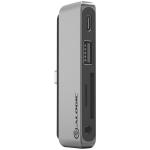 Alogic Anchor Card Reader Hub 4-in-1 USB-C - USB-A - Card Reader - USB-C (PD 60W) - 3.5mm Audio Jack