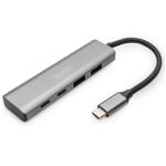 Digitus 4 Port USB-C Hub 2x USB-A + 2x USB-C