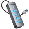 Yottamaster USB-C to 4 xUSB-A USB Hub Expands your USB-C Port into 4 USB 3.0 Ports - Connect Devices like Mouse / Keyboard / USB Flash Drive / Printers Yottamaster USB-C to 4 xUSB-A USB Hub Expands your USB-C Port into 4 USB 3.0 Ports - Connect Devices like Mouse / Keyboard / USB Flash Drive / Printers