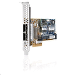 HPE HP Smart Array P421 1Gb FBWC 6G 2-Port Ext PCI-E 3.0x8 SAS Controller Plug-in Card - RAID Supported - 0, 1, 5, 10, 50 RAID Level - 2 SAS Port(s)