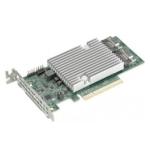 Supermicro Add-on Card S3816L-L16IT HBA, 16 Port Internal 12Gb/s SAS/SATA, Broadcom 3816, 8x PCIe Gen 4.0, 2x SlimSAS x8 connector