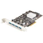 StarTech.com PEXUSB314A2V2 4-Port USB PCIe Card 3.1 Gen 2 - 2 Chips