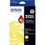 Epson 212XL Ink Cartridge - Yellow High Yield (350 Pages) for WorkForceWF-2830, WF-2850, XP-3100, XP-3105, XP-4100, XP-2100, WF-2810 Printer
