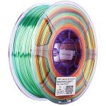 eSun ePLA-Silk Filament - Rainbow 1kg Roll - 1.75mm - Compatible with Most FDM 3D Printers / like Creality / Bambu Lab / FlashForge / JGMaker / Raise3D / Prusa / Voron